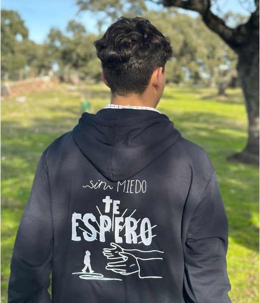 Sudadera Sin Miedo Te Espero